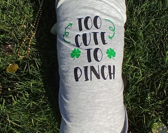 St. Patrick's Day dog T-shirt, T-shirt for dogs, Dog T-shirt, Graphic dog t-shirt