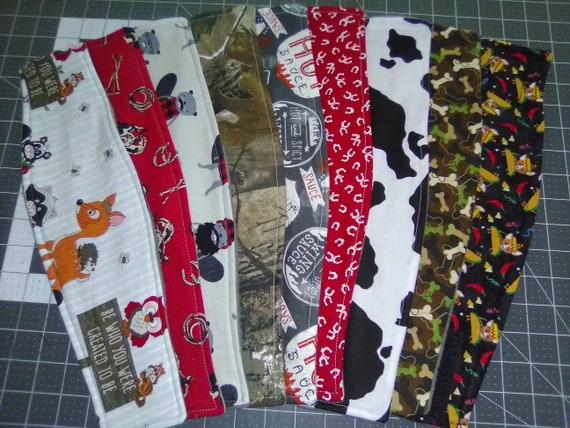 Belly Bands, dog belly bands, food print belly bands, pretzels belly bands, tootsie  dog print belly bands