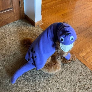 Dino, The Flintstone Dog costume, Dino dog costume, Dinosaur dog costume,  Halloween dog outfit