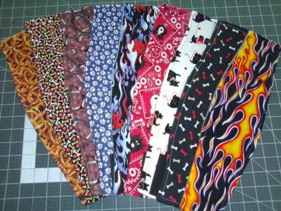Belly Bands, Dog Belly Bands, Dog print belly bands, dog bones belly bands