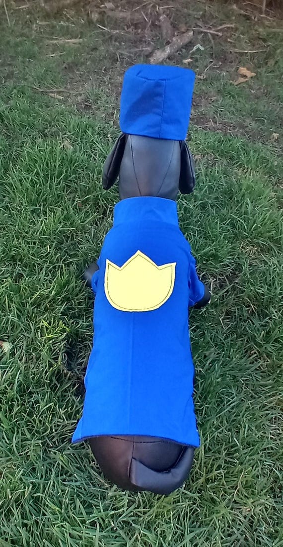Dog Man, Dog Man dog costume, Police dog costume, Halloween dog costume, Costume for dogs