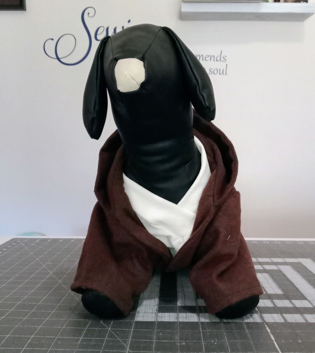 Jedi Dog Costume, Star Wars Dog Costume, Obi Wan Kenobi Dog Outfit