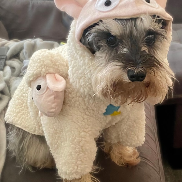 Toy Story Sheep Dog Costume: Fleece Halloween outfit
