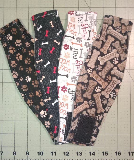 4 pack Dog Belly Bands, Variety pack Dog Belly Bands, dog belly bands