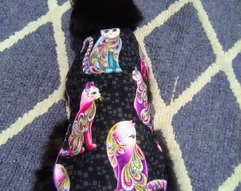 Cat jacket, Jacket for cats, Cotton cat jacket, Cat outfit, fancy cat jacket