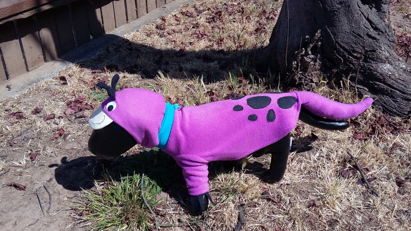Dino the Flintstone Dog Costume Dino Dog Costume Dinosaur Etsy