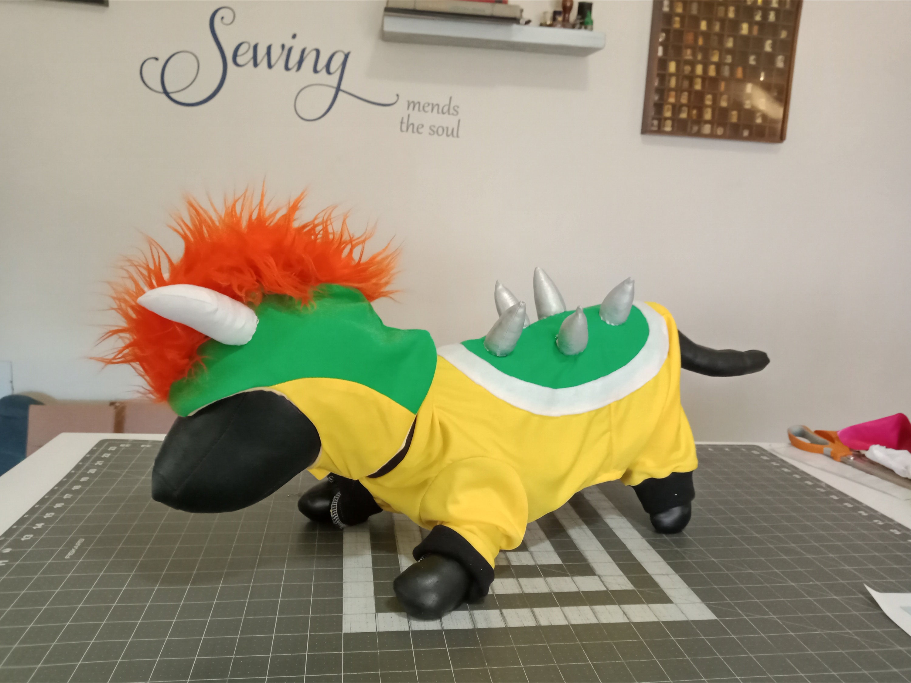 Deluxe Bowser Costume Mario Brothers Halloween Fancy Dress