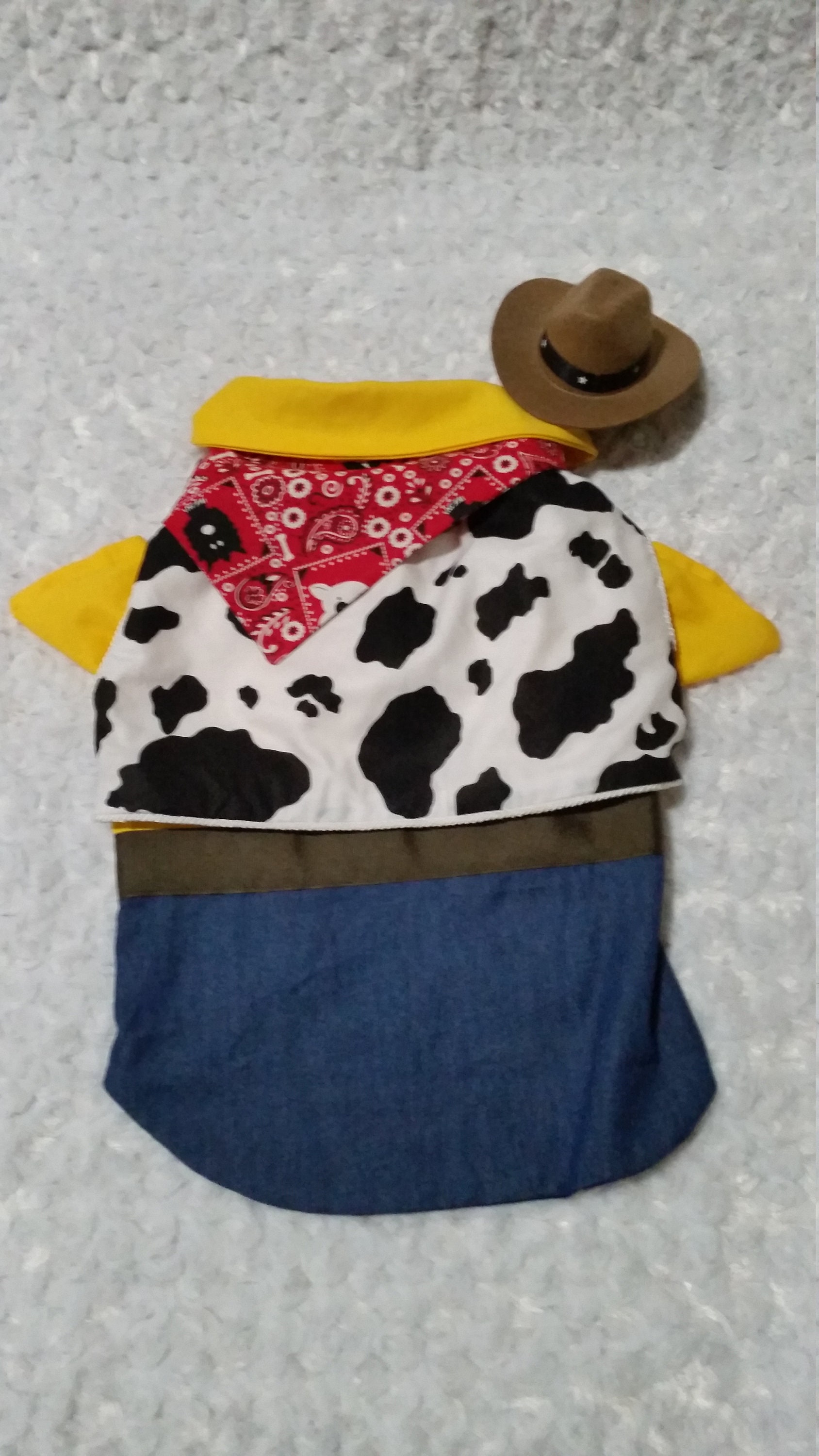 woody costume for dog