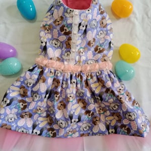 Easter dog dress, Fancy dog dress, dog dress, Dress for dogs, Girl dog dress, Dog outfit