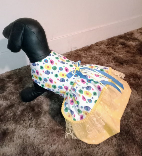 Easter dog dress, Fancy dog dress, Spring dog outfit, dog dress, Dress for dogs, Girl dog dress, Dog outfit