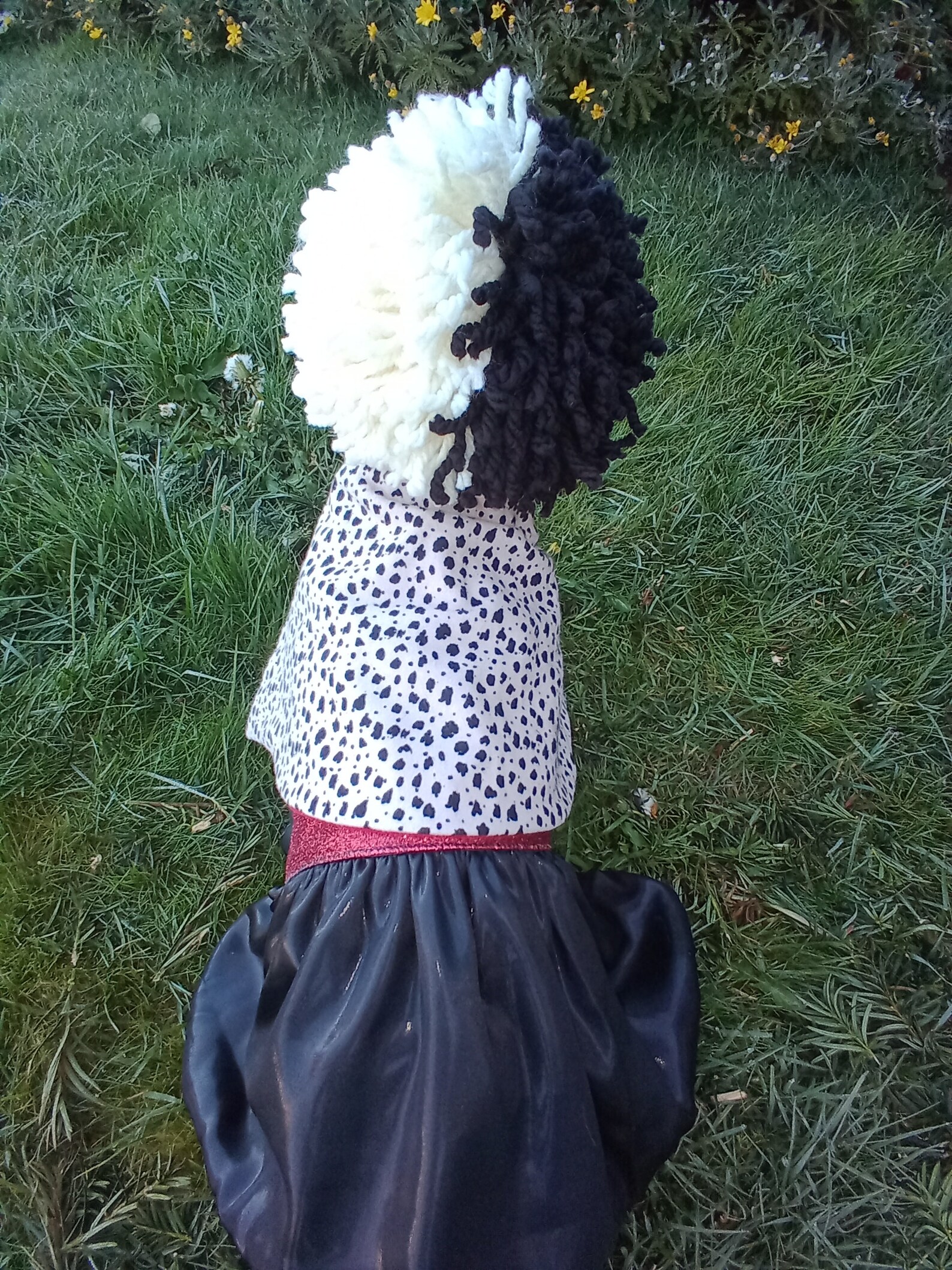 Cruella De Vil Hund Kostüm Cruella De Vil Hund Kleid Etsy