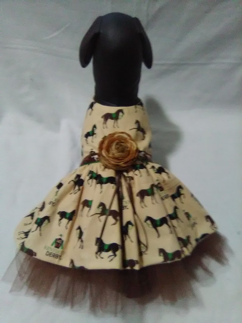 Kentucky Derby Dog Dress Kentucky Derby Dog Outfit Girl Dog Etsy