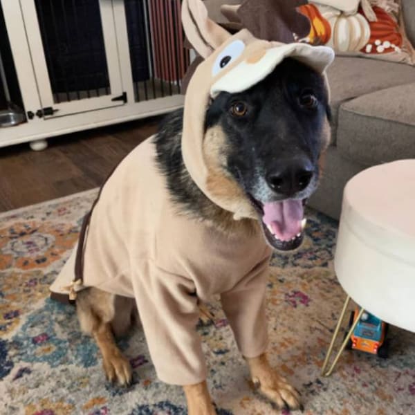 Bullseye dog costume, Inspired by Toy Story, Horse dog costume, Halloween dog outfit, Costume for dogs