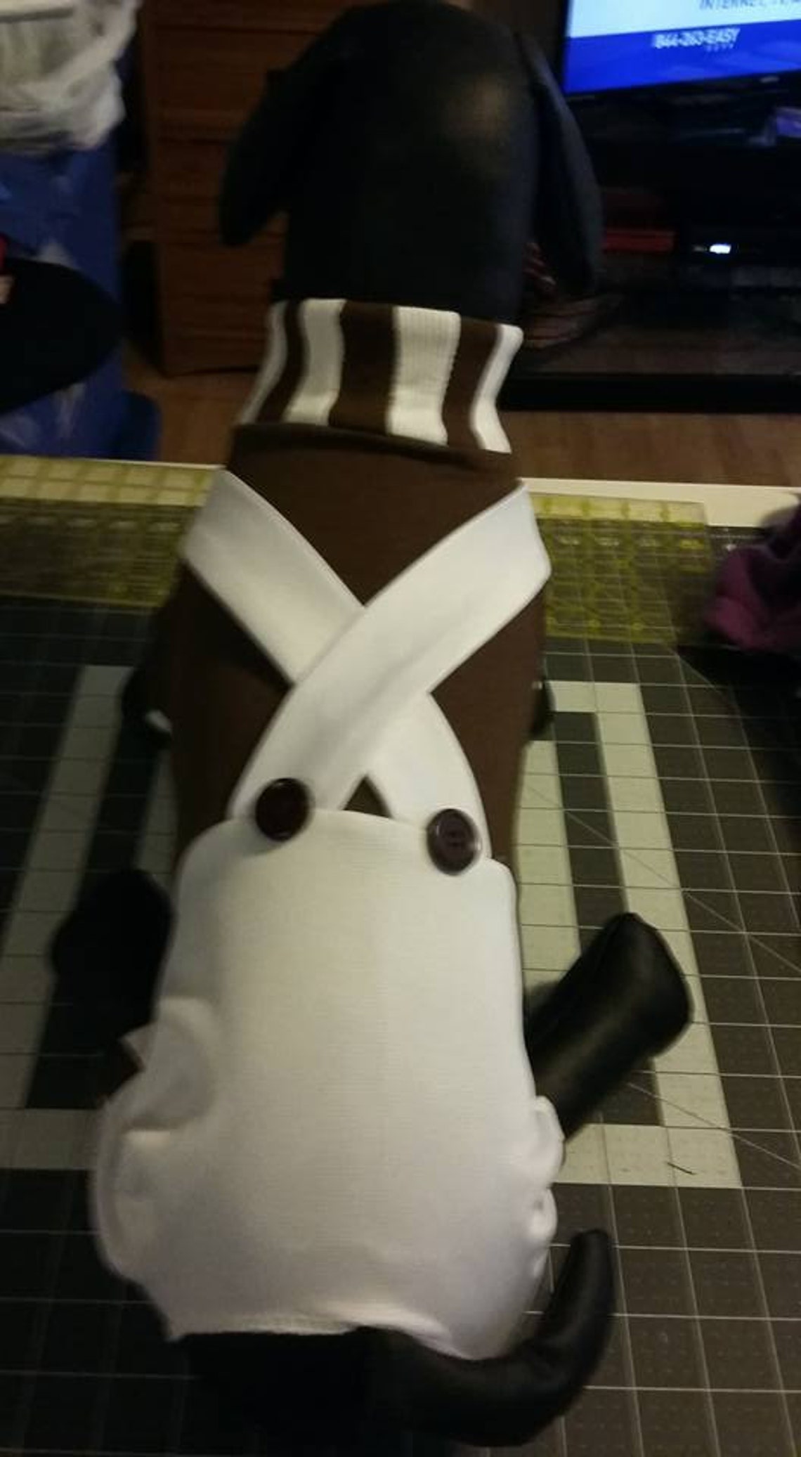 OompaLoompa dog costume Halloween dog costume Charlie & the Etsy