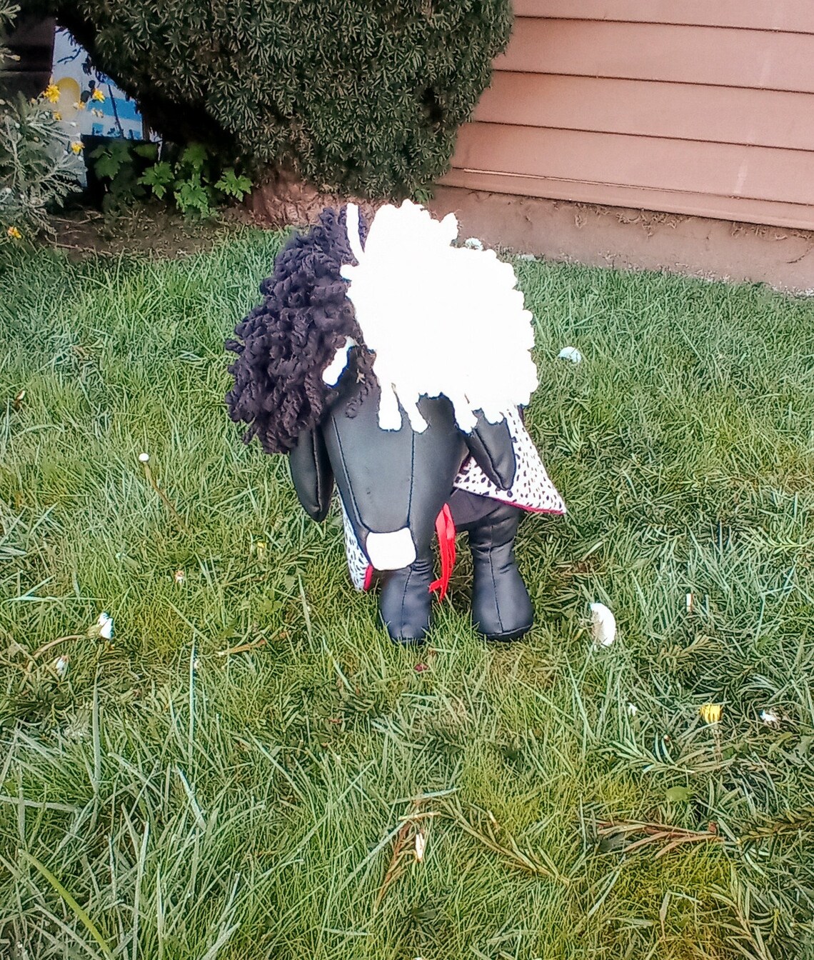 Cruella De Vil dog costume Cruella De Vil dog dress Etsy