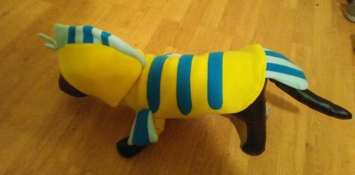 Flounder Little Mermaid Flounder Dog Costume Little Mermaid Etsy