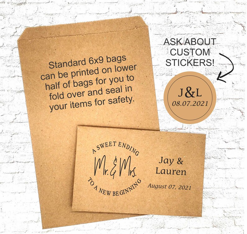 Drive Through Birthday Party Customized Bags Wedding Bags Birthday Favor Bags Kraft Bags Donut Bag To-go Goodie Bags sid270