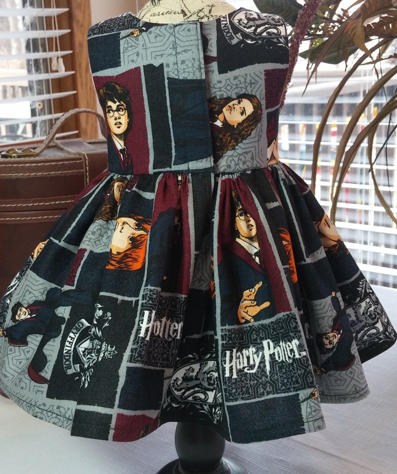 Harry Potter dress fits 18 inch dolls including American Girl | Etsy