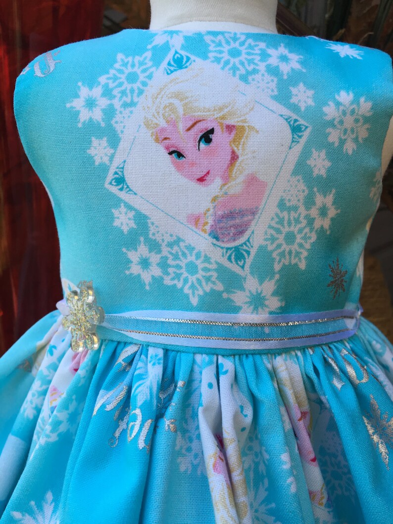 elsa costume for 18 inch doll