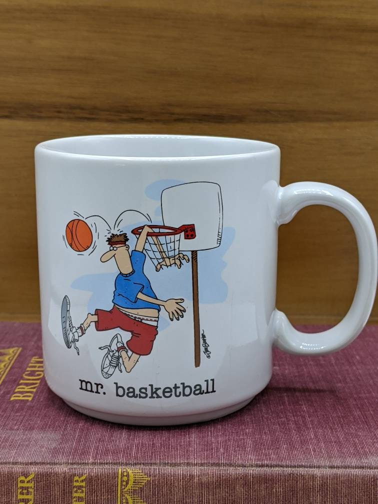 Discover Vintage Mr Basketball Jim Benton Papel Mug