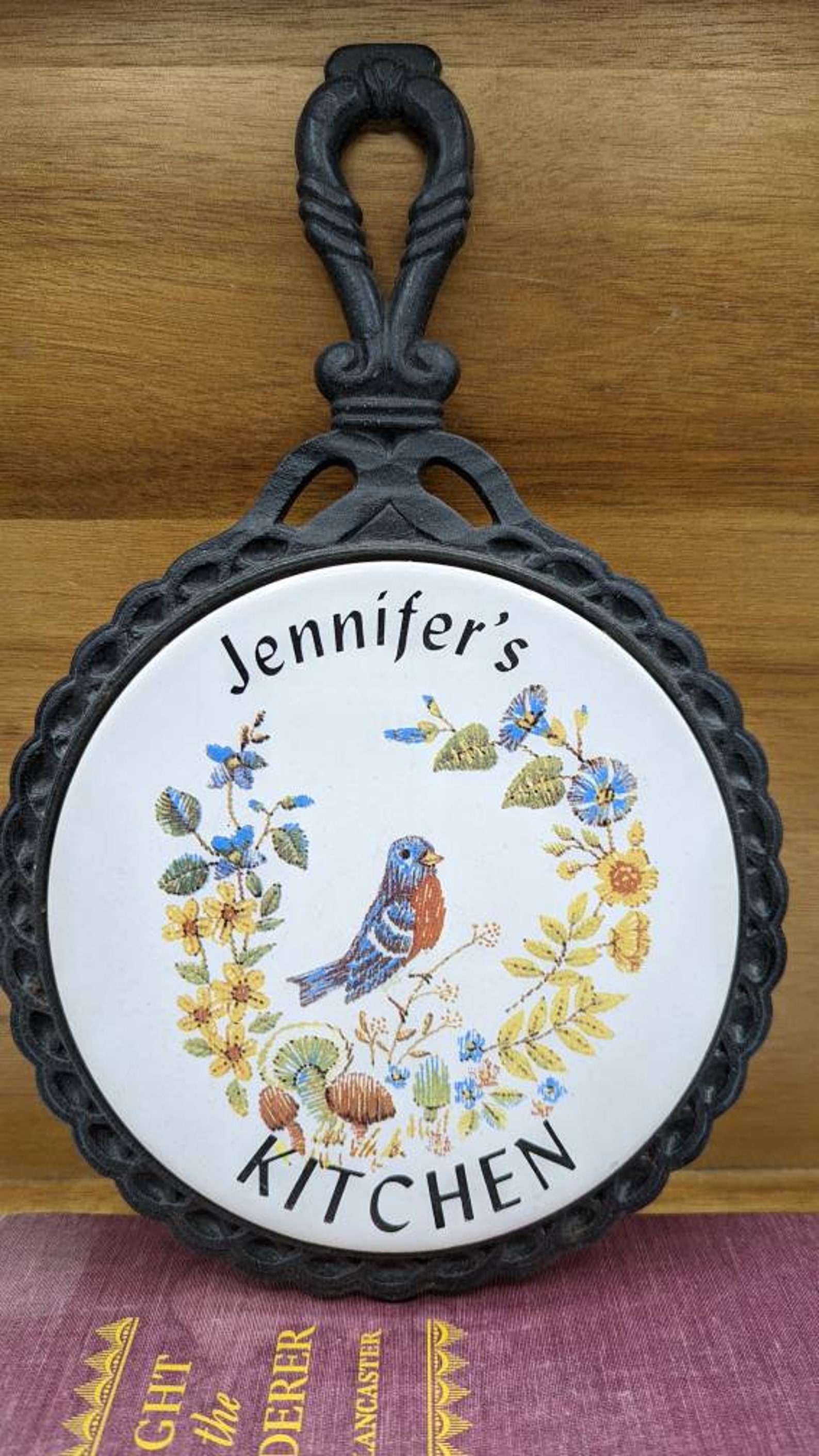 Cast Iron Tile Trivet jennifer's Kitchen Etsy