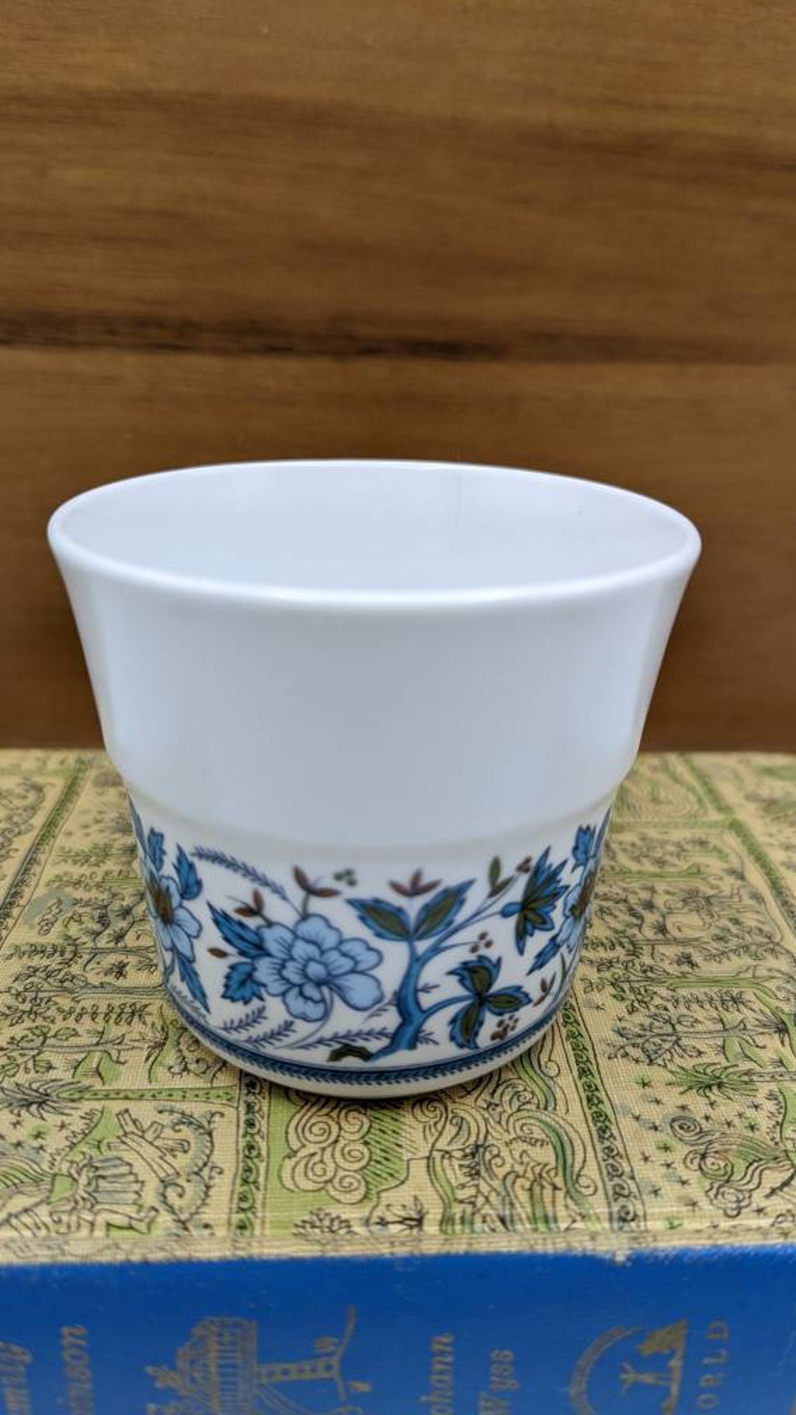 Noritake Progression China Blue Moon Japan Floral Tea Cup Mug Etsy