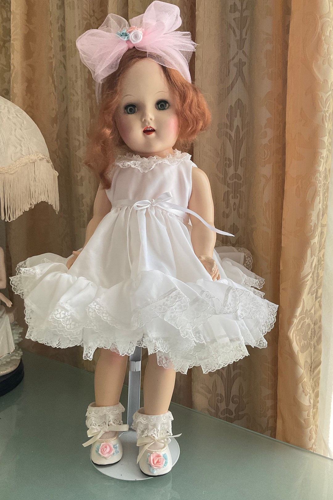 Poupée Vintage Raving Beauty (Artisan) Des Années 50, Rhodoïd, 48 Cm