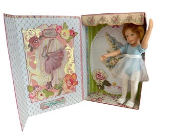 Oldenburg & Co. Doll “ First Recital “ 10” Ballerina in Decorative box Handmade