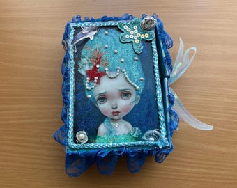 Trinkets Jewelry Box Little mermaid Handmade Home decor