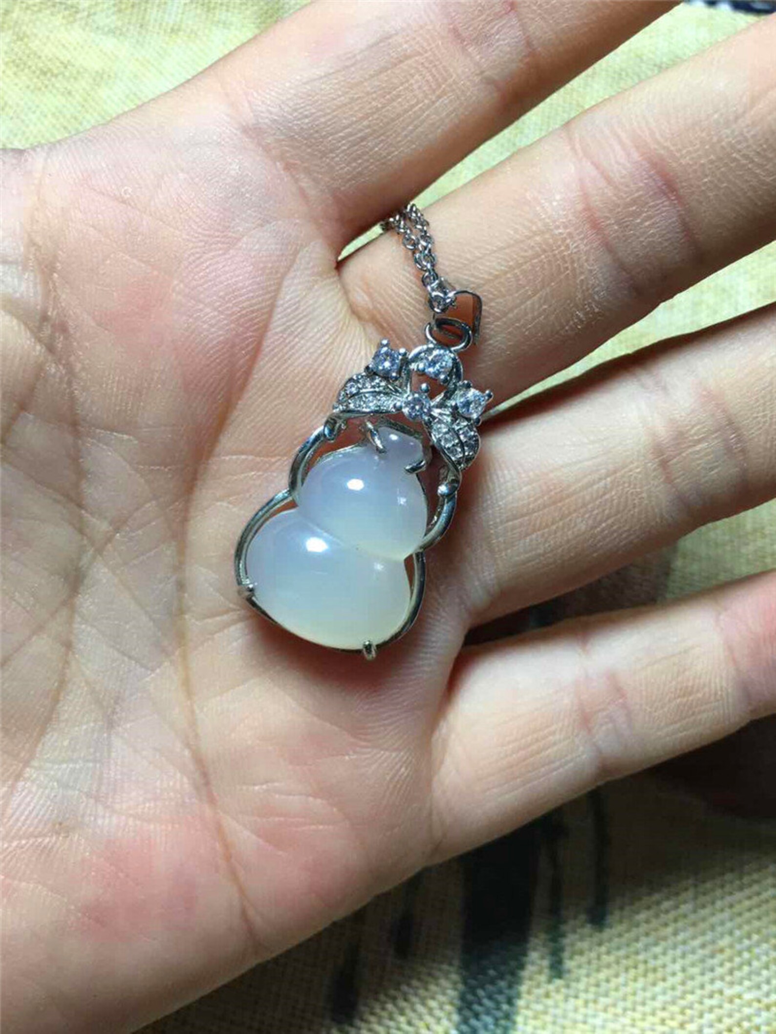 Natural White Jadeite Jade AAA Good Luck Jadeite Jade Color Etsy