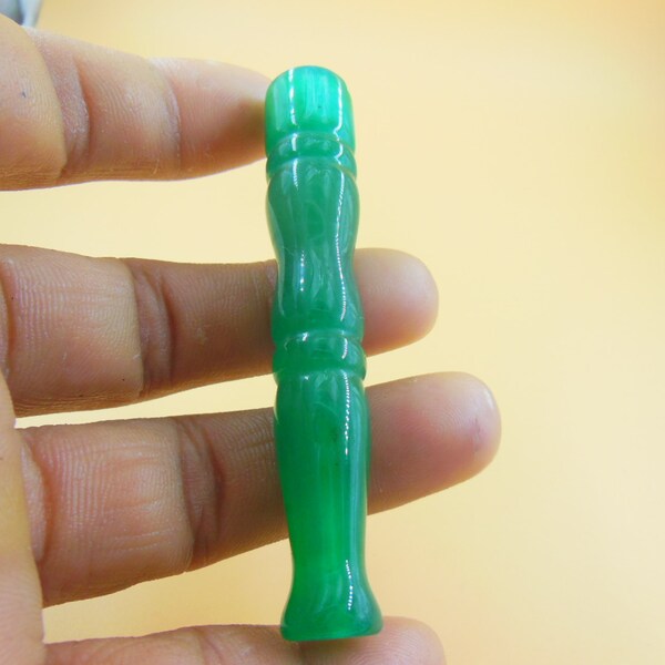 Natural AAA Green agate filter serious cigarette holder