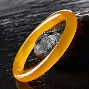 Natural AAA ice kind of the light yellow jade bangle flower bangle size 54-62mm