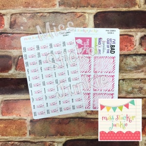 Pink Zebra Consultant Planning Stickers for Erin Condren Life | Etsy