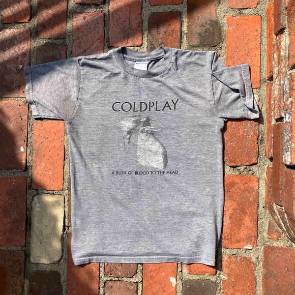 Vintage Coldplay "A Rush of Blood to the Head" T-shirt