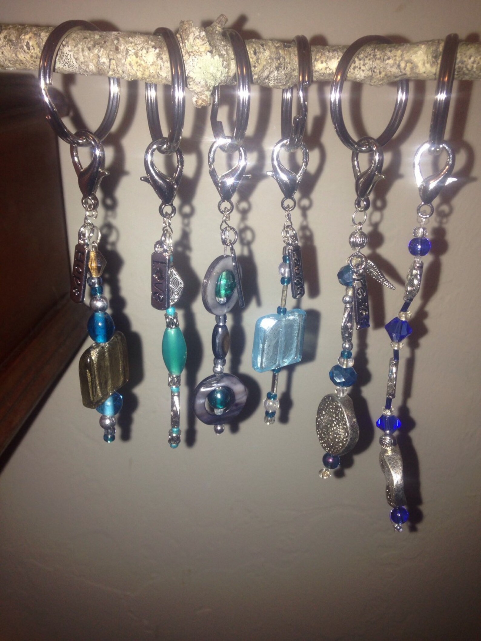 Beaded Keychains Etsy