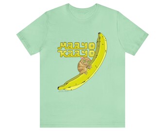 Maayo Kaayo Tarsier Banana Plantain - Unisex Jersey Short Sleeve Tee