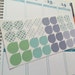 Lavender and Mint Themed Planner Stickers - Teardrops