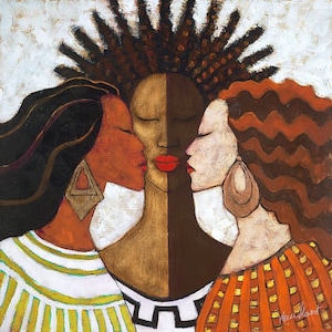 Every Woman / Monica Stewart / African American Art / Black Art / Black Woman Art / UNFRAMED