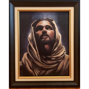 Black Jesus Art / The Messiah / Creed / African American Art / Black Art / African American Religious Art / UNFRAMED or FRAMED