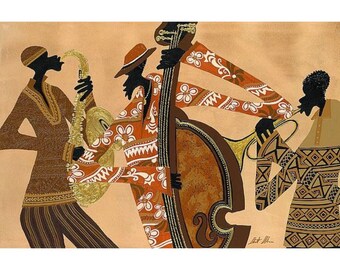 All That Jazz Art Print by Stuart McClean