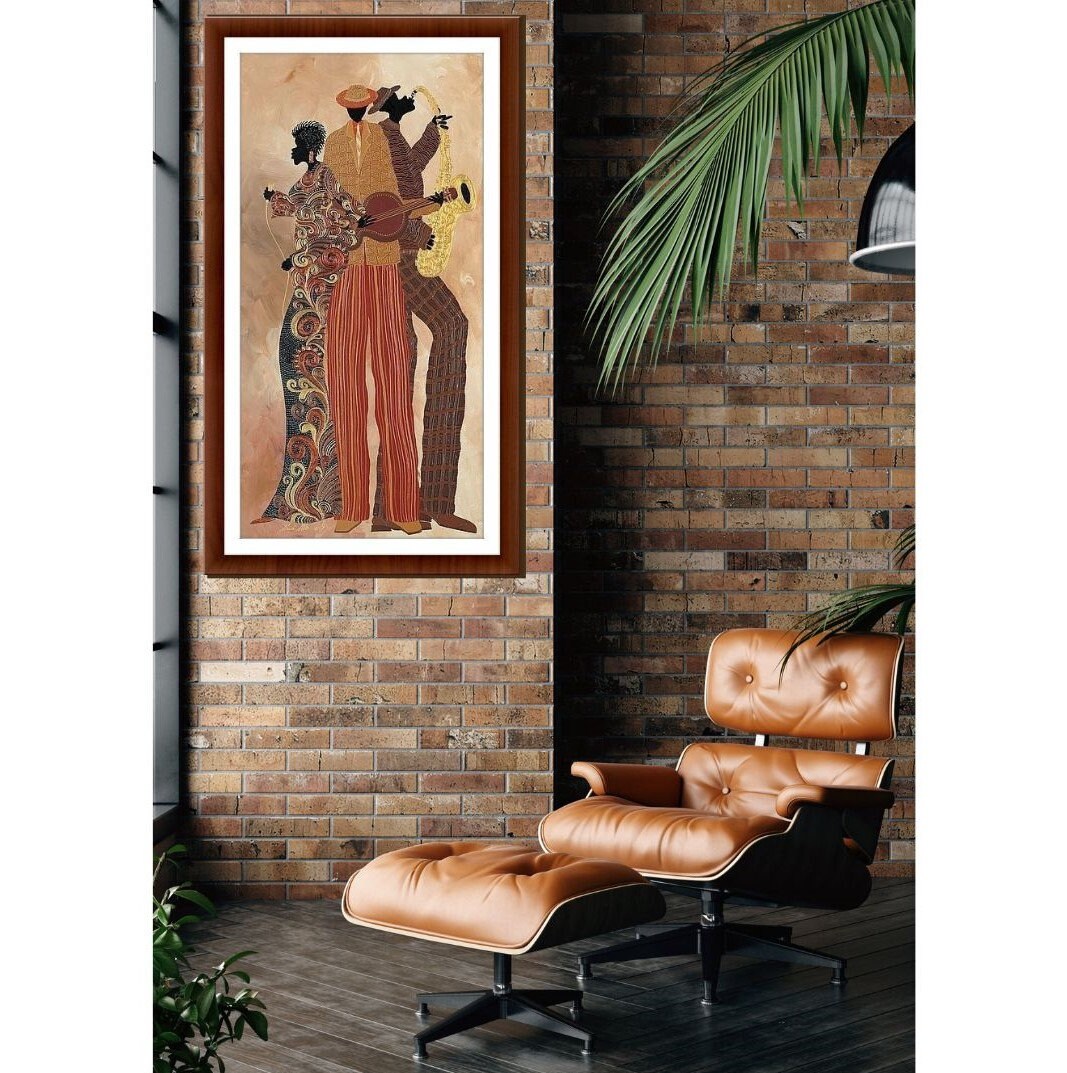African American Jazz Art Print by Stuart Mcclean (18x36) - Etsy