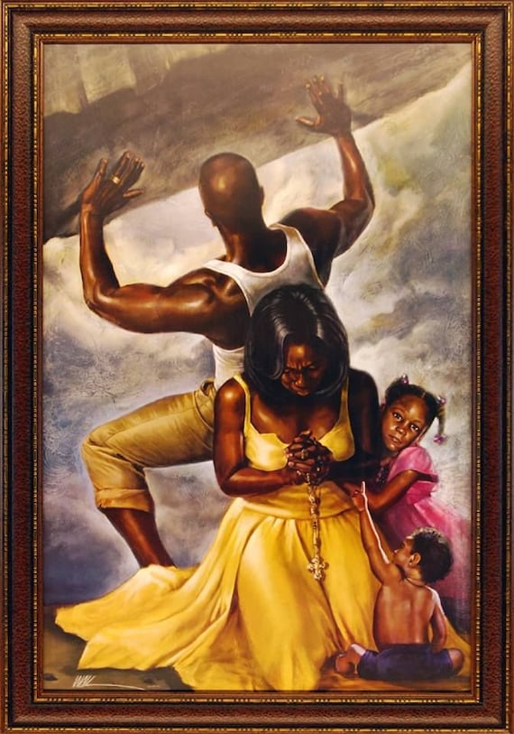 Behind Every Great Man / African American Art / Black Art