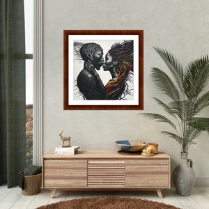 Rooted in Love / Manolo Dreams / African American Art / Black Art ...