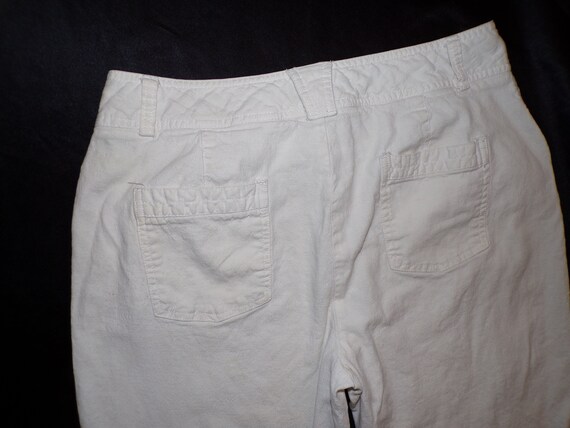 DOCKERS Favorite Fit Women s Size 10 Cropped Capri Linen Pants 31 X 19 1 2 Etsy Canada