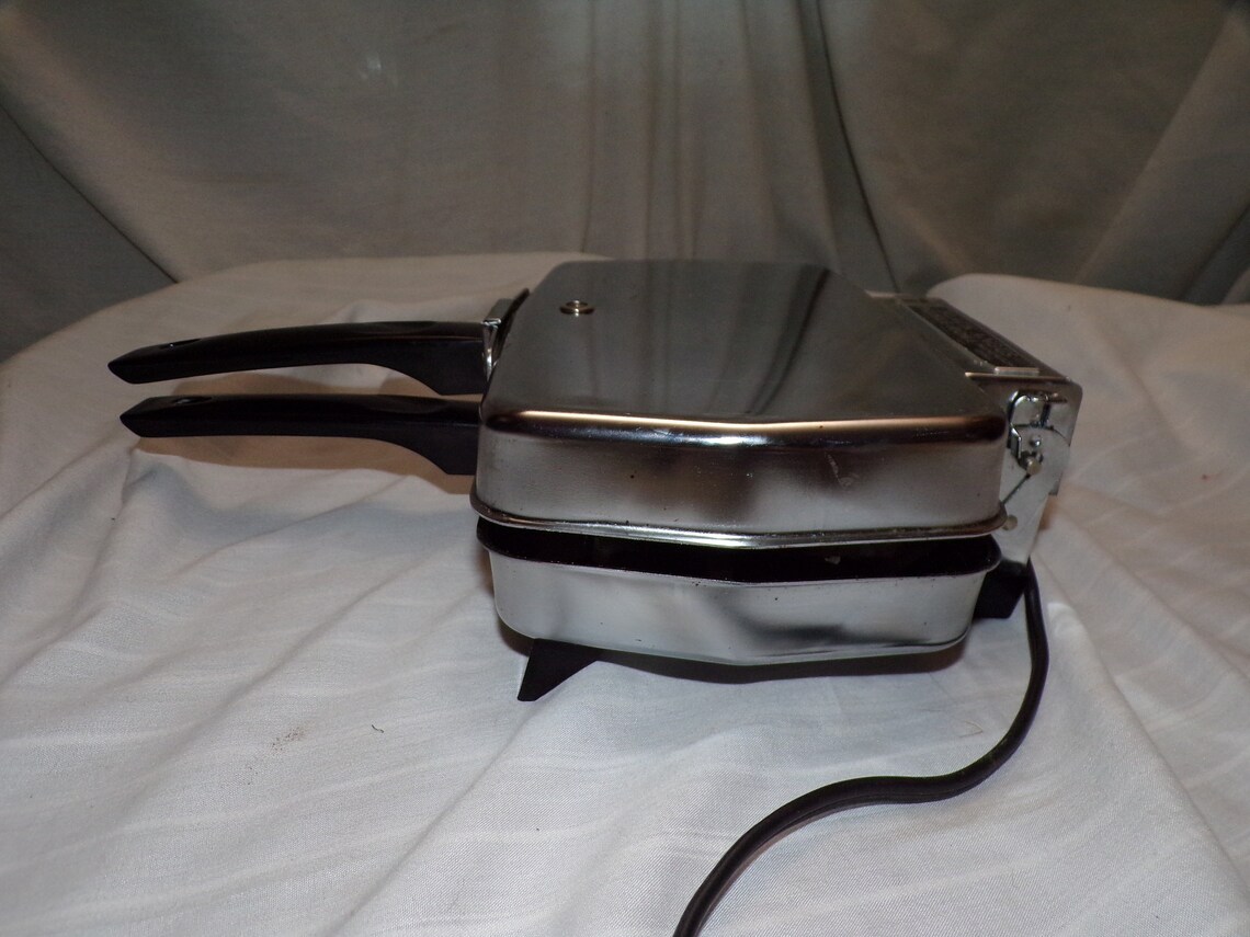 Vintage Black Angus Pizzelle Iron & Sandwich Grill Model 920 Etsy