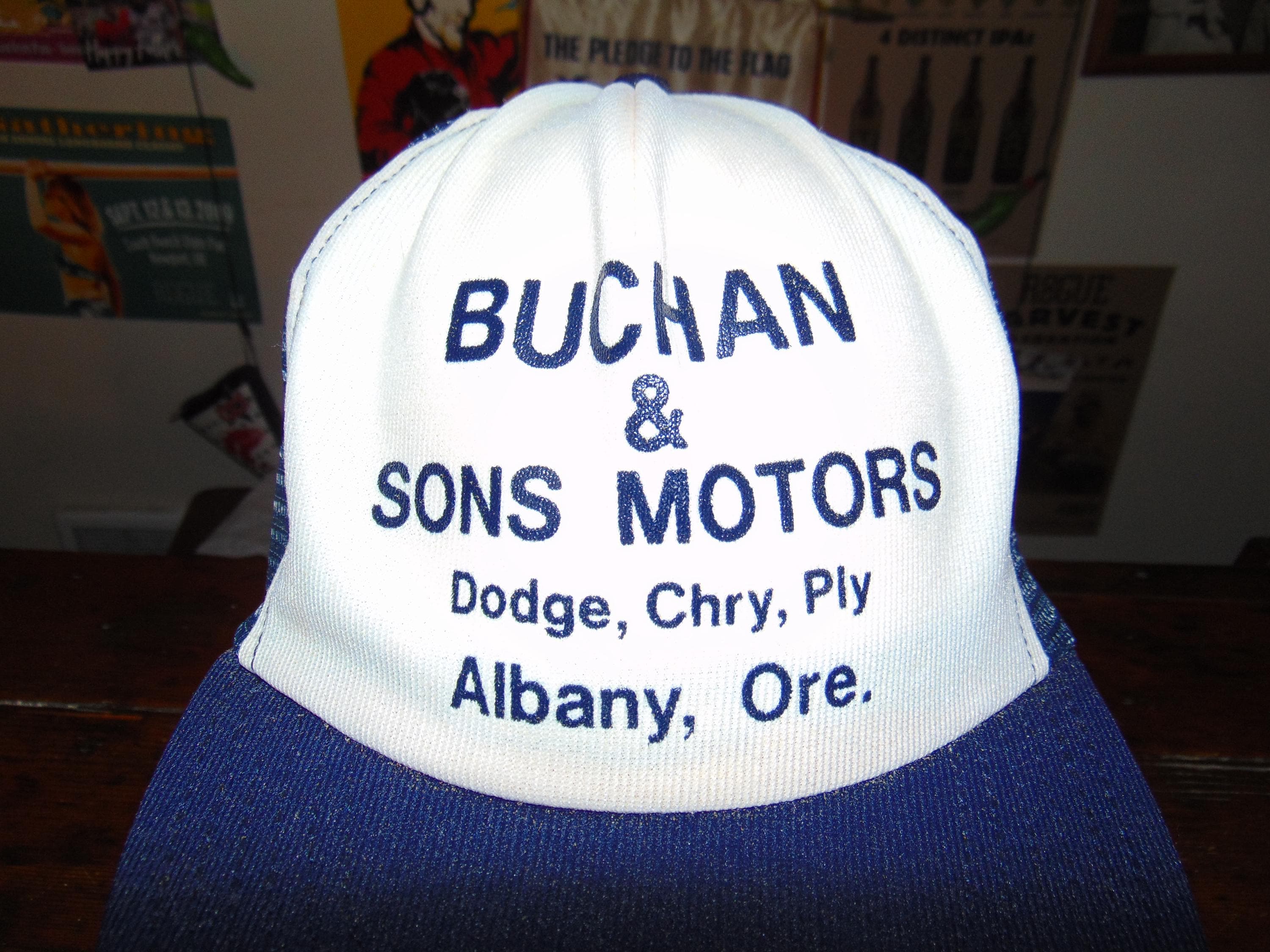 Casquette Snapback Vintage Cobra Cap Plymouth - Bleu, Voilier, Homme/femme
