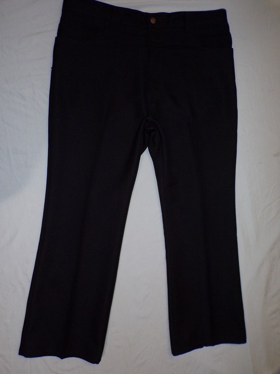 Vintage Levis 517 Dacron Polyester Black Pants Jeans Black Tab