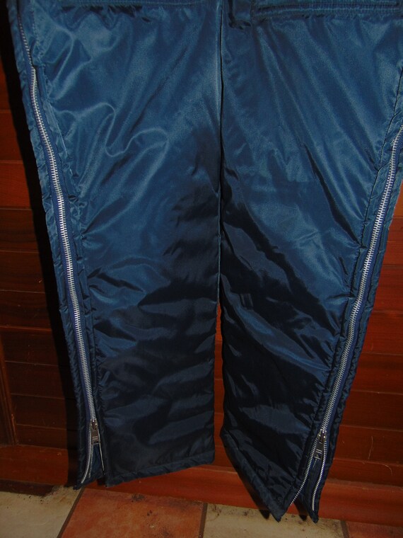 Vintage Sears Work Leisure One Piece Blue Snowmob… - image 4