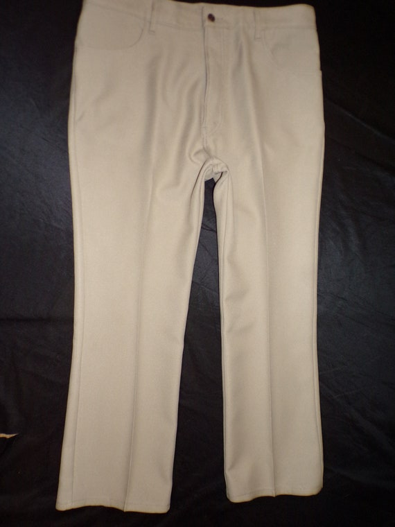 Vintage Levis 517 Boot Cut Polyester Pants Size 40