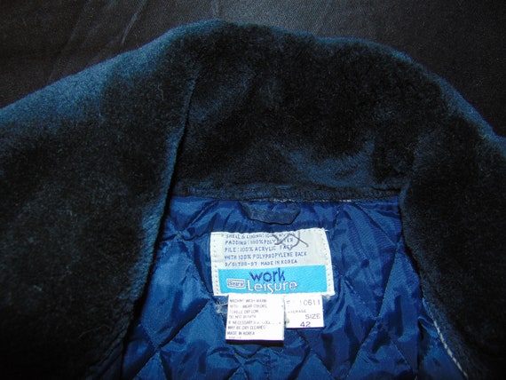 Vintage Sears Work Leisure One Piece Blue Snowmob… - image 10